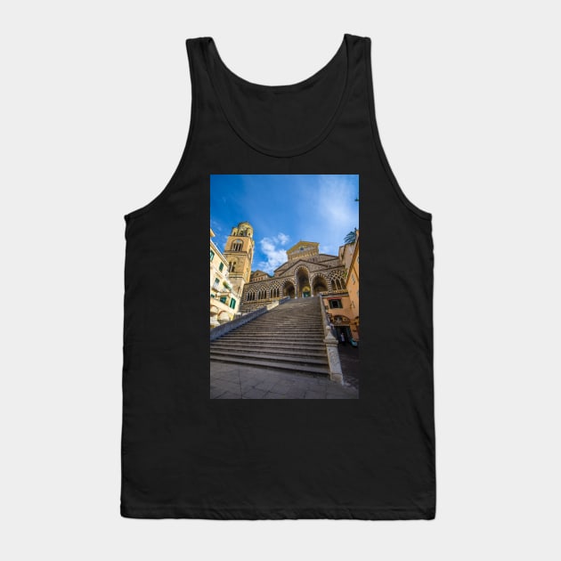 The Amalfi Cathedral, Italy Tank Top by mitzobs